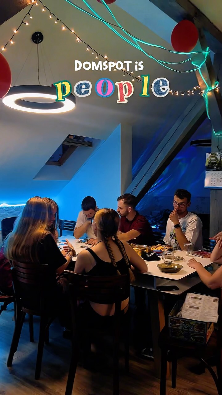 DomSpot tworzą ludzie!!
U nas czas płynie trochę inaczej niż na zewnątrz. Jest spokojniej, każdy mówi, że atmosfera tego miejsca jest wyjątkowa. Jeśli chcesz spędzić czas offline, poznań nowych znajomych i porozmawiać na najróżniejsze tematy - DomSpot czeka właśnie na Ciebie 🫶🏻
🌐 harmonogram zajęć w BIO
📍 Gimnazjalna 1, Ostrów Wlkp. (wejście od podworka)
domspot domspotio ostrówwielkopolski ostrowwielkopolski ostrowwlkp ostrow_wlkp powiatostrowski gimnazjalna1 wostrowie corobićwostrowie młodzież mlodziez świetlica miejscepodostu zafree klimat chillout ekipa znajomi dlaciebie foryou viral dc zajęcia klub ksiazkowo filmowy vibe chill planszowki darmowe korepetycje wspólnota płyty winylowe kawa trend